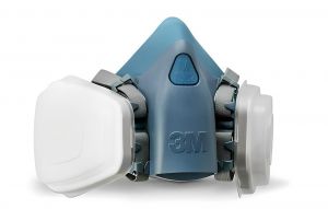 Máscara respiradora semifacial modelo. 7500. Marca 3M C.A.12011