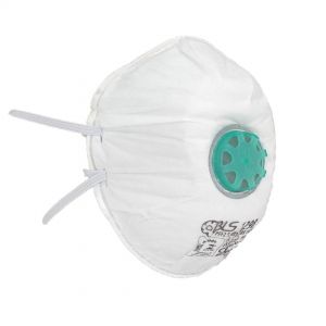 Respirador descartável PFF2 MOD.129B com válvula elástico na nuca. Marca BLS C.A.33804