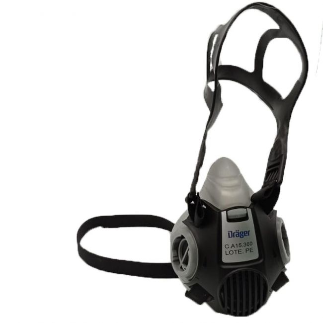 Respirador semifacial X-Plore 3300. Marca Drager C.A.15360