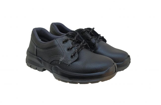 Sapato de amarrar biden. Preto bico plástico (90HSNF400-BP) – FUJIWARA C.A. 28049